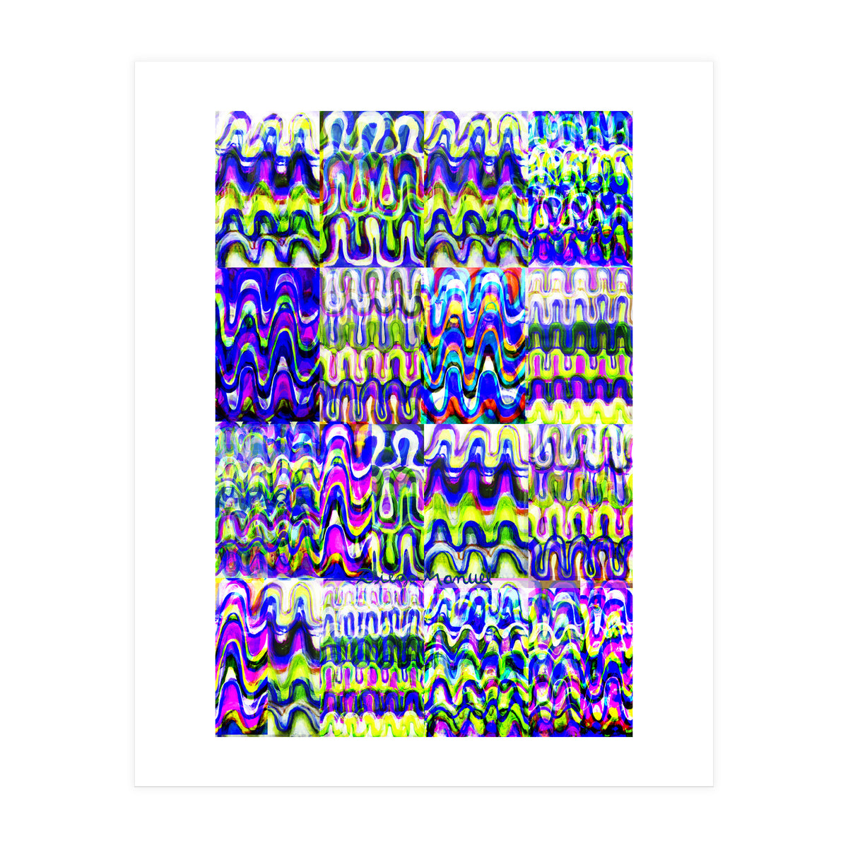Pop abstract color full (Print Only)