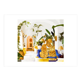 Tiger Reserve Villa | Bohemian Tropical Jungle Décor | Pastel Honeymoon Couple Love Wildlife (Print Only) thumbnail