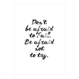 Don't Be Afraid (Print Only) thumbnail