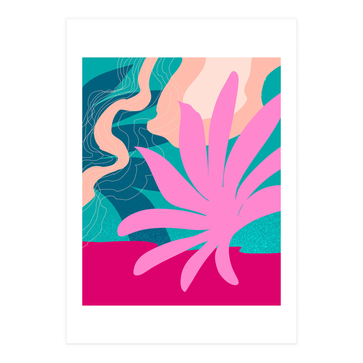 tropical impression (Print Only)