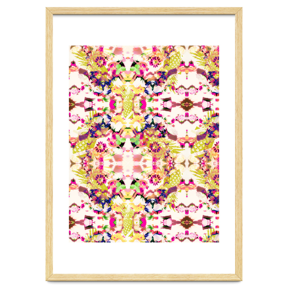 Painting mosaic - Abstract nature