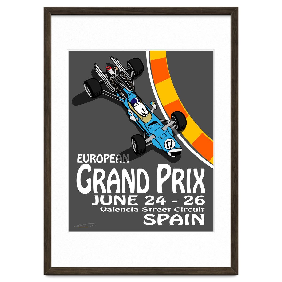 European Grand Prix poster