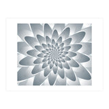 Swirl Flower Pattern  (Print Only) thumbnail