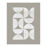Mid-Century Modern No.17 - Woodblock Print (Print Only) thumbnail