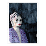 Untitled #25 - Woman in purple (Print Only) thumbnail