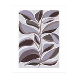 Lavender Floral Abstract (Print Only) thumbnail