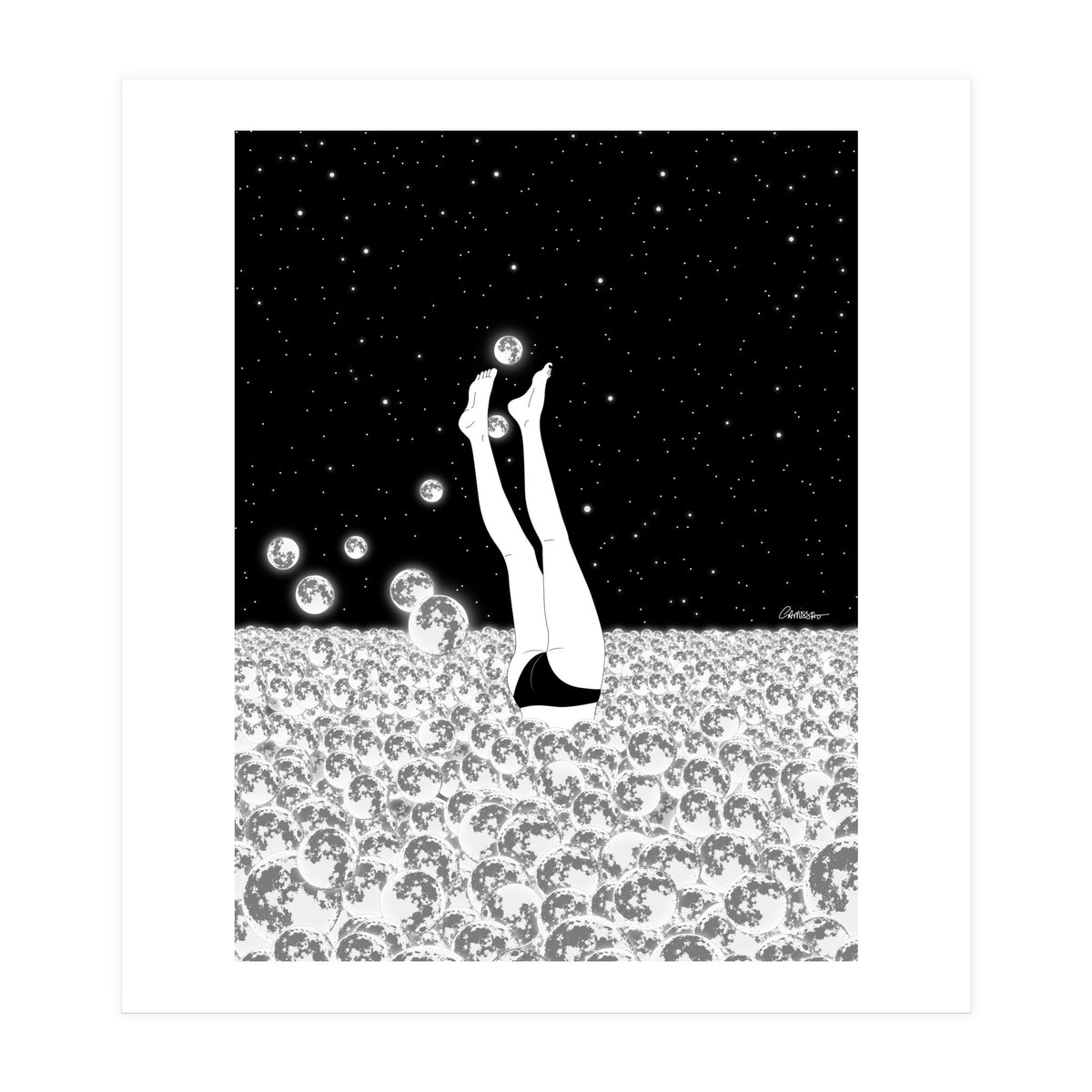 Space Is My Playground (Print Only)