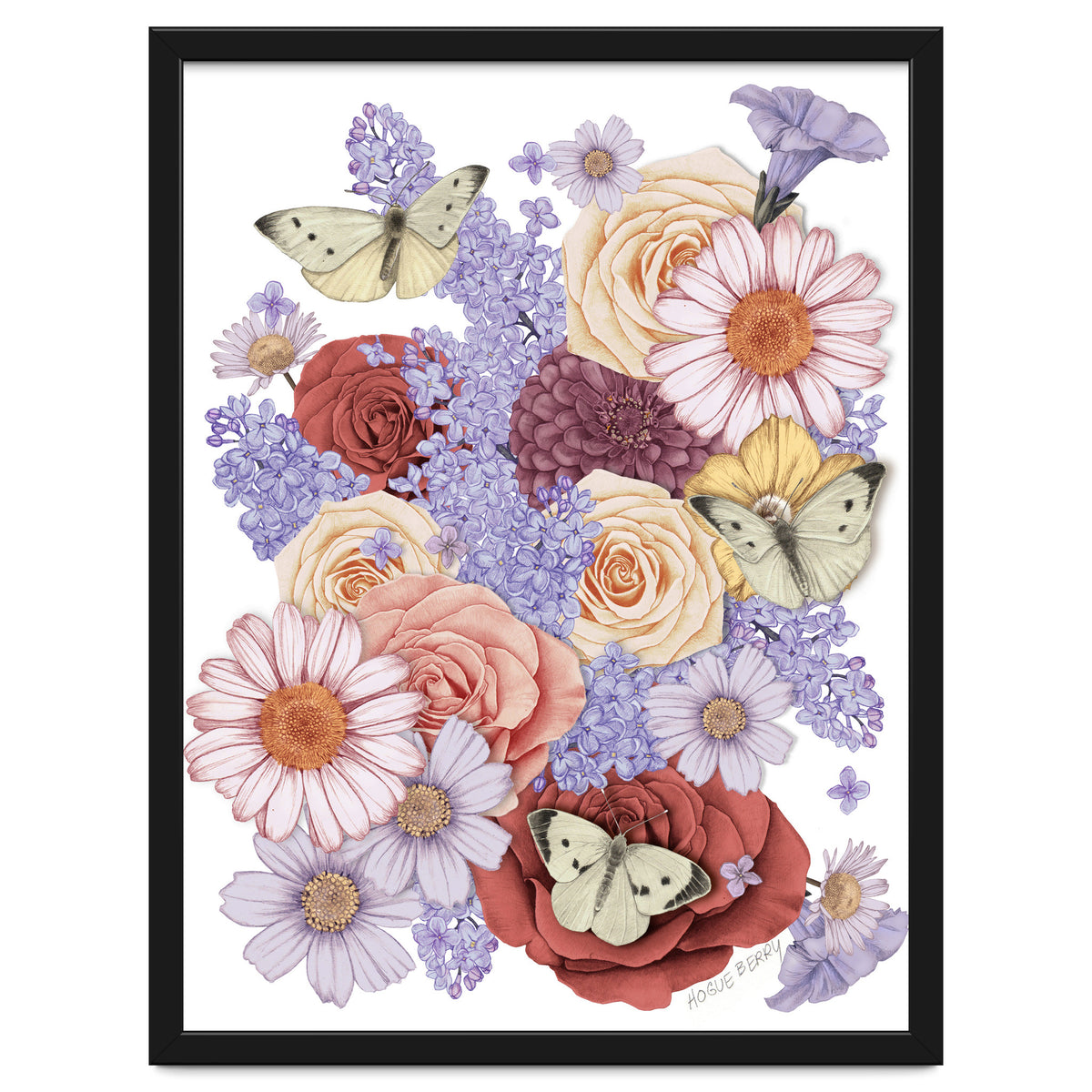 Flowers and Butterflies