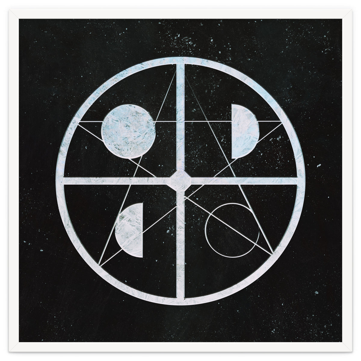 Pentagram moon phases