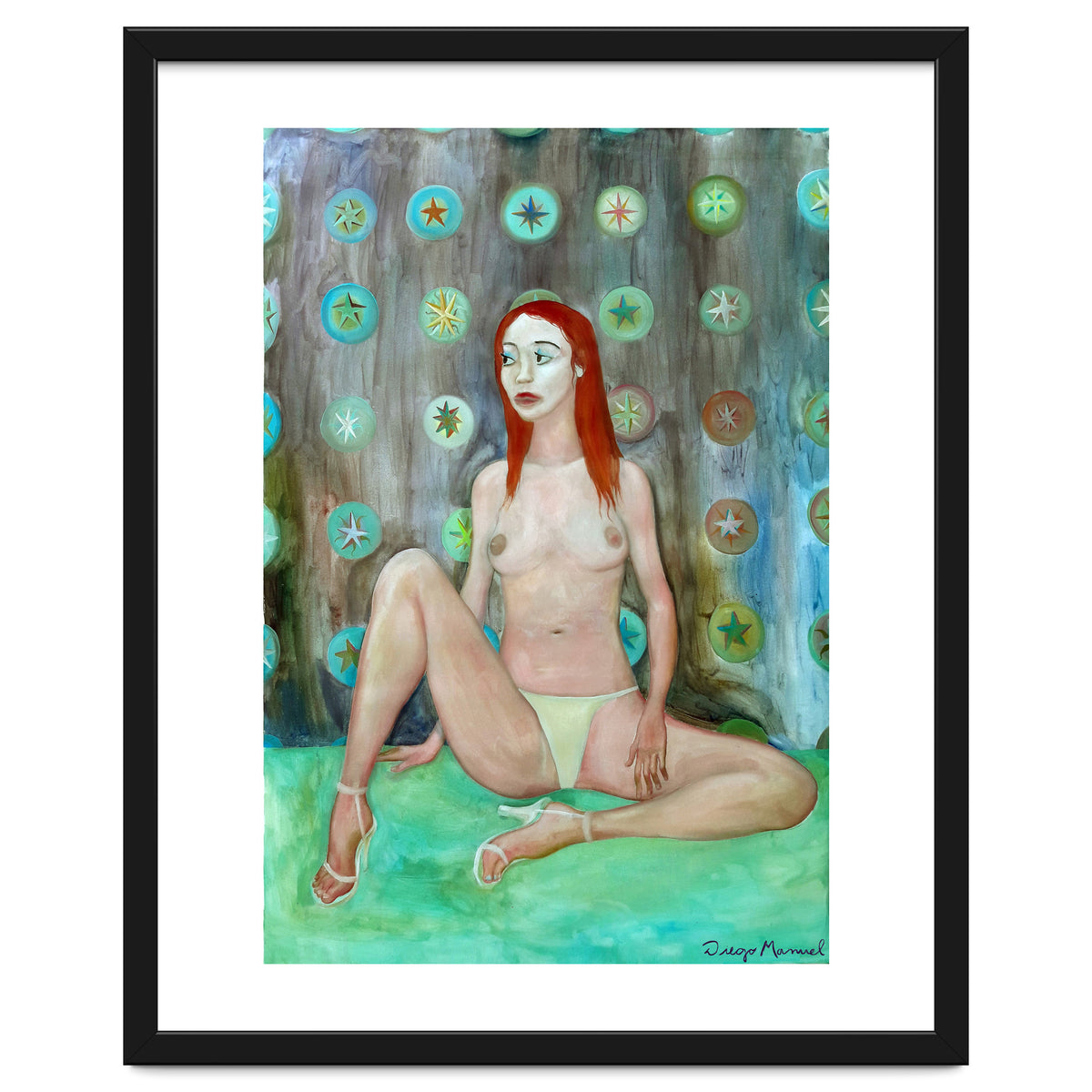 Retrato Con Estrellas