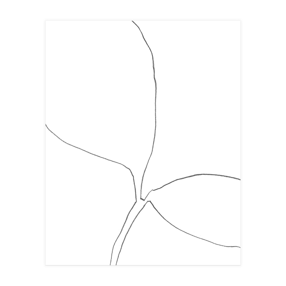 Seedling Leaning Right (Print Only)