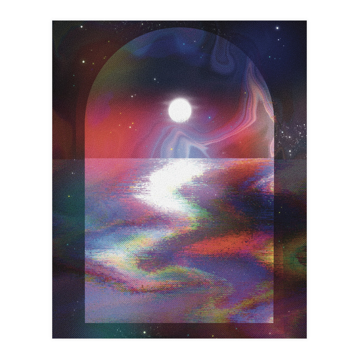 Iridescent Seascape  (Print Only)