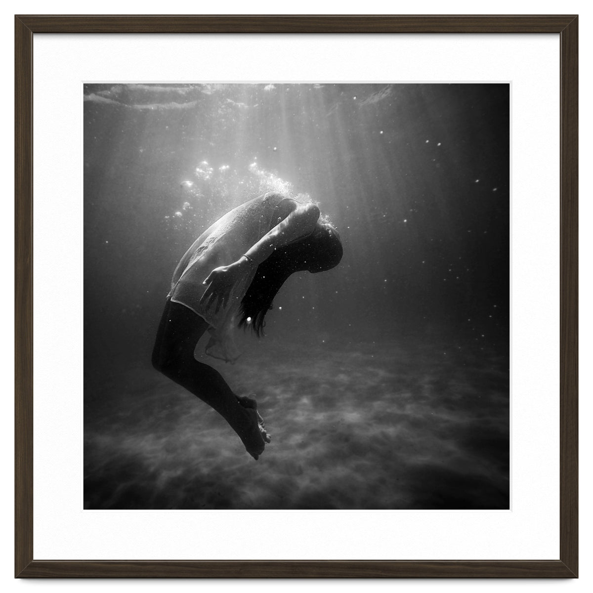 Woman Inside The Water