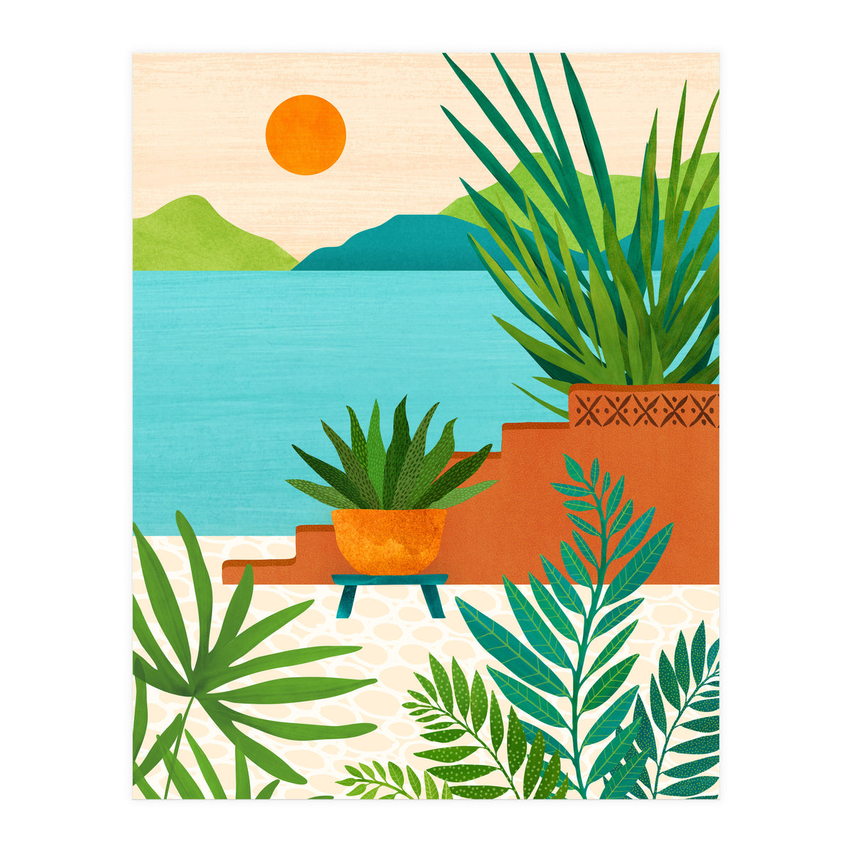 Bali Coast Sunset (Print Only)