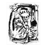The Scholar - b&w (Print Only) thumbnail