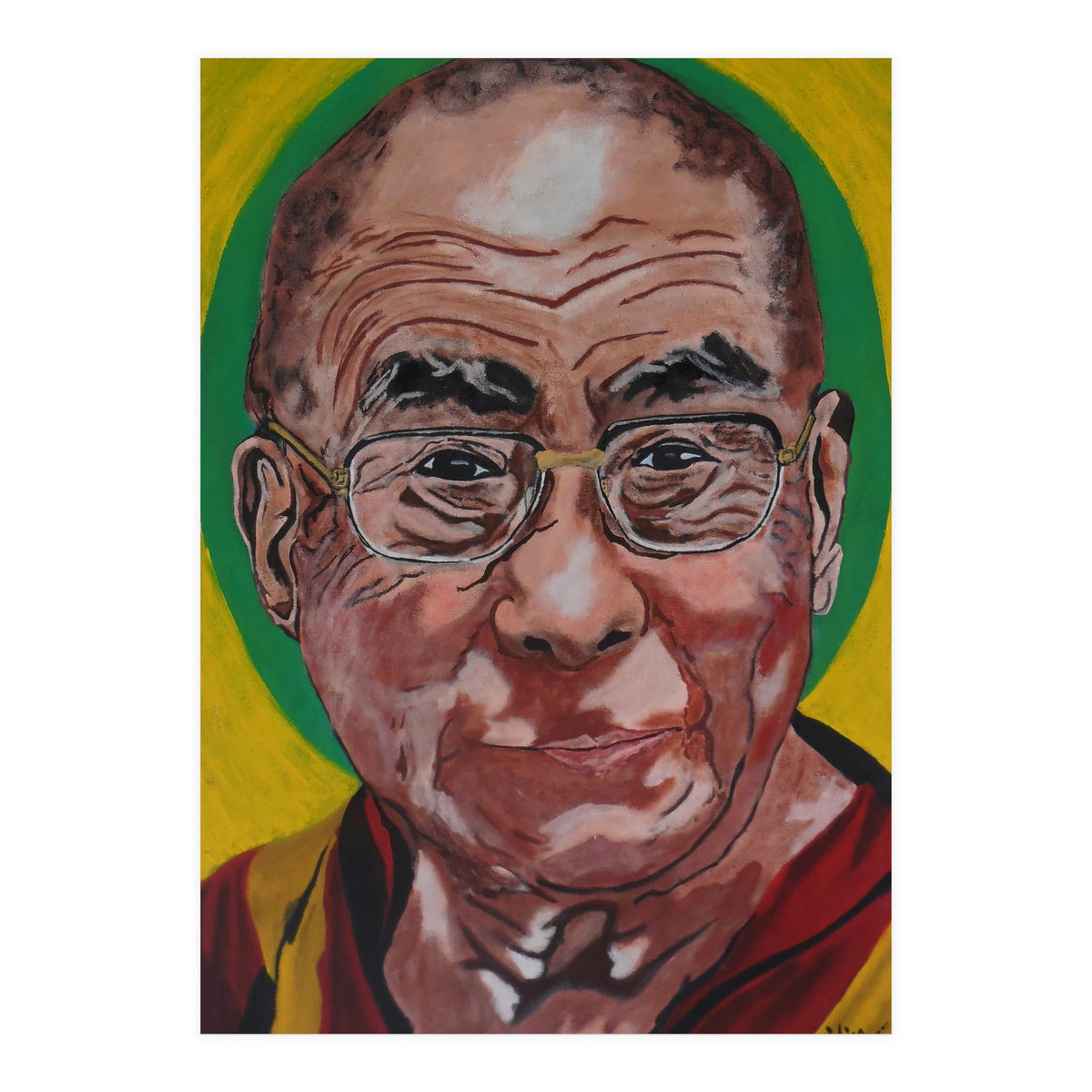 H.H Dalai Lama - Mystic Series (Print Only)
