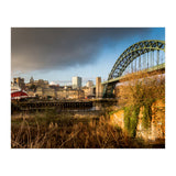 Newcastle tyne bridge sunset (Print Only) thumbnail