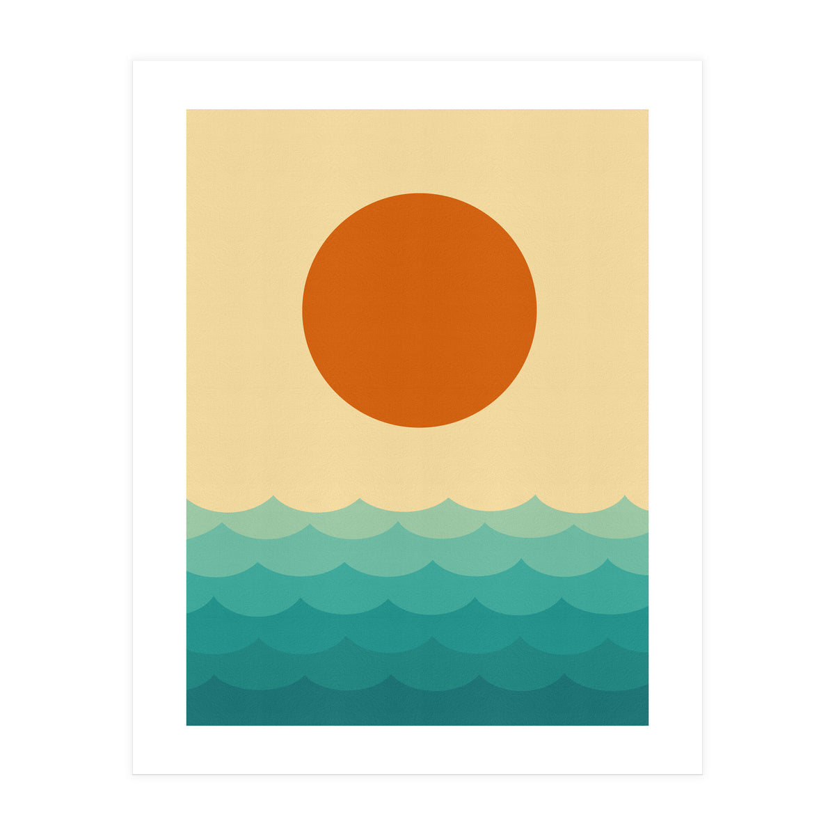 Geometric landscape V (Print Only)