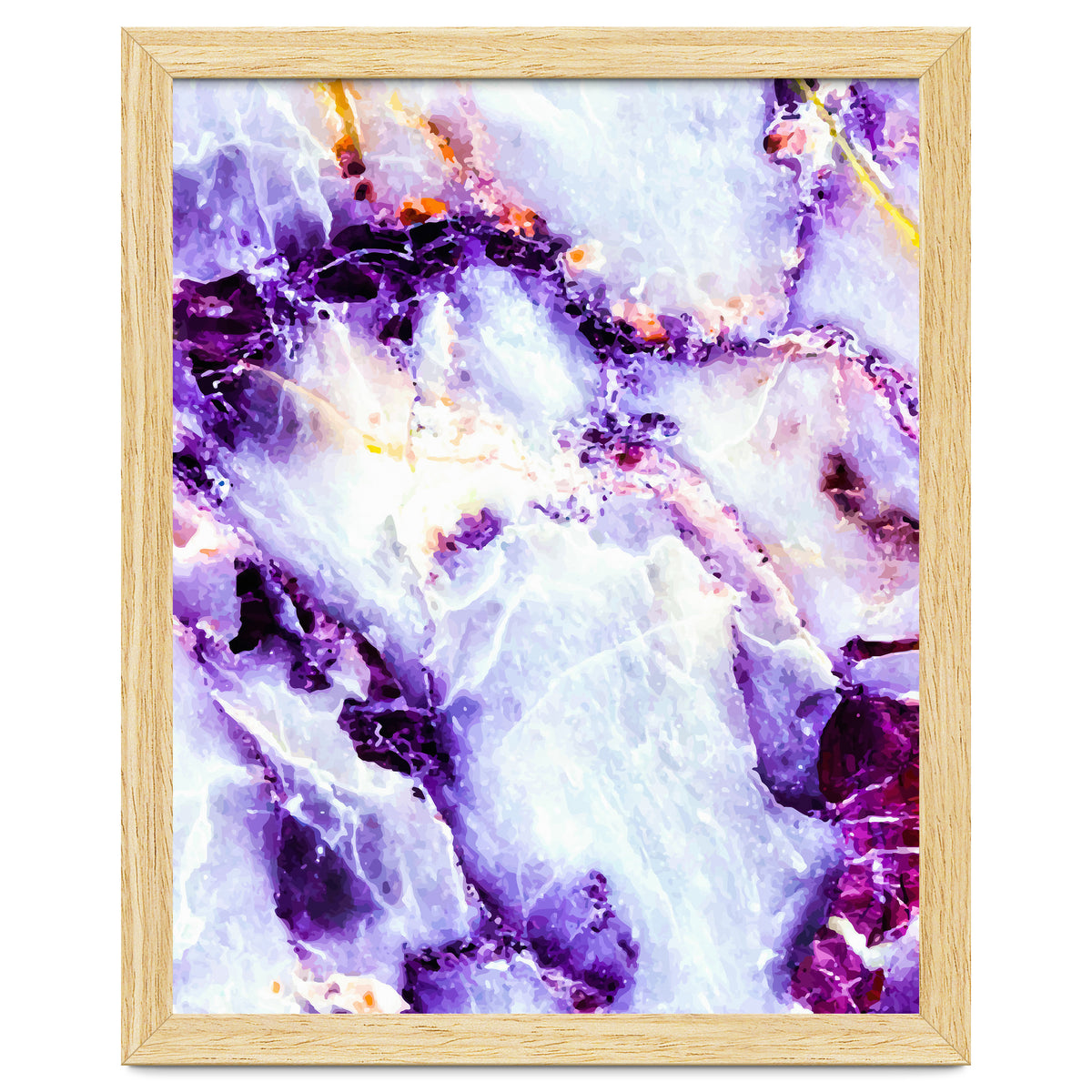 Purple marbling I