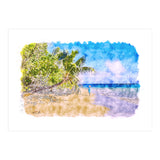Tropical Island (Print Only) thumbnail