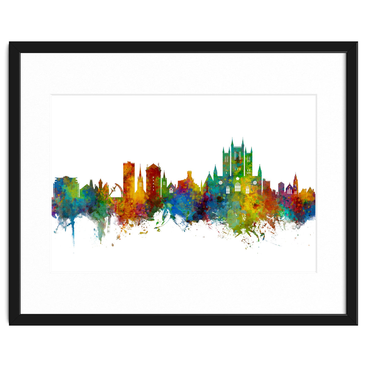 Lincoln England Skyline