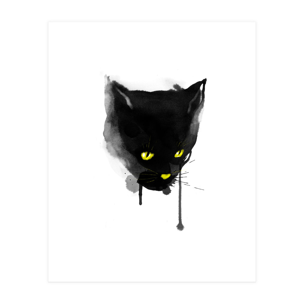 Sumi Cat (Print Only)