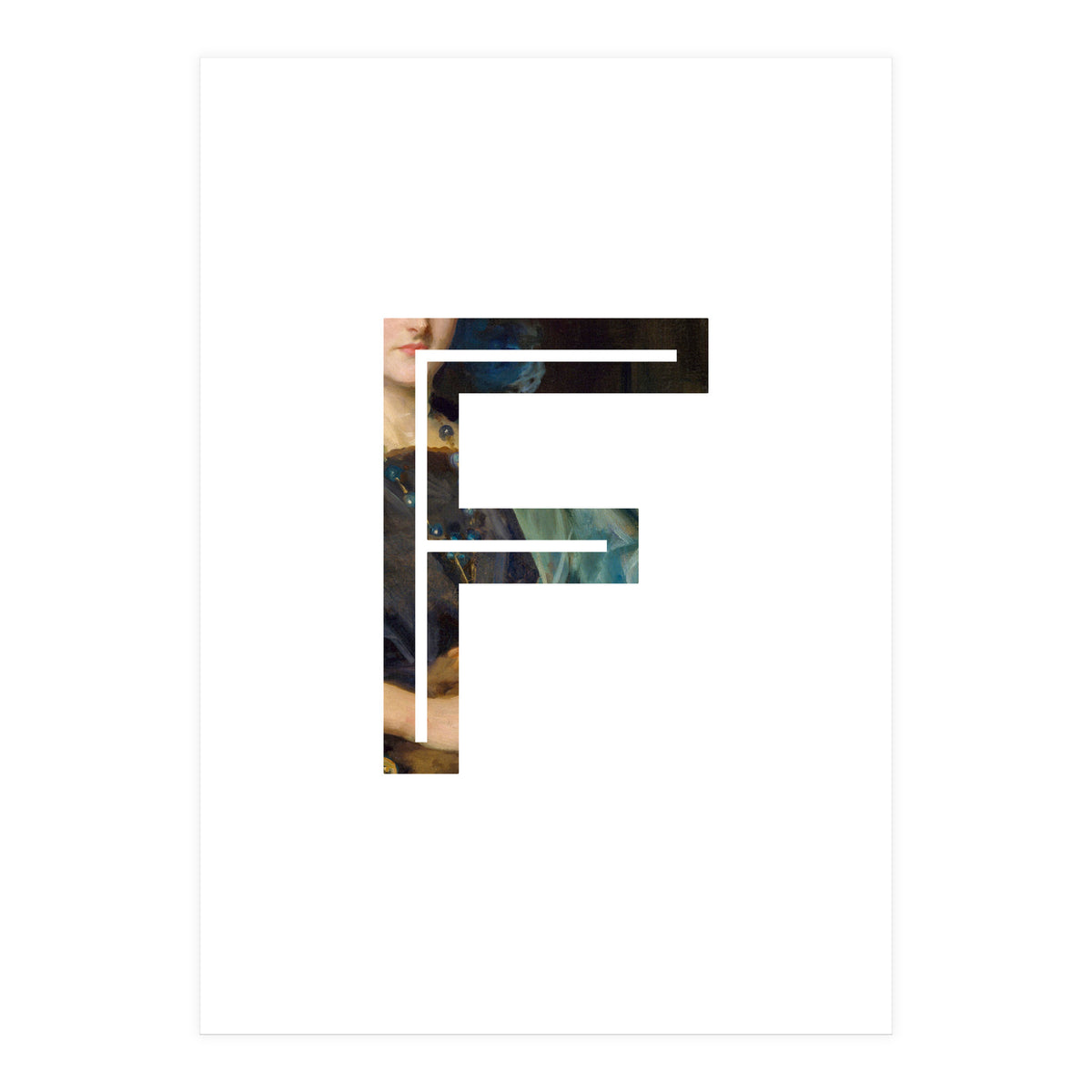 Letter F - (Impress) (Print Only)