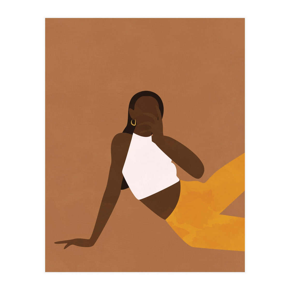 Boho Chic Woman (Print Only)