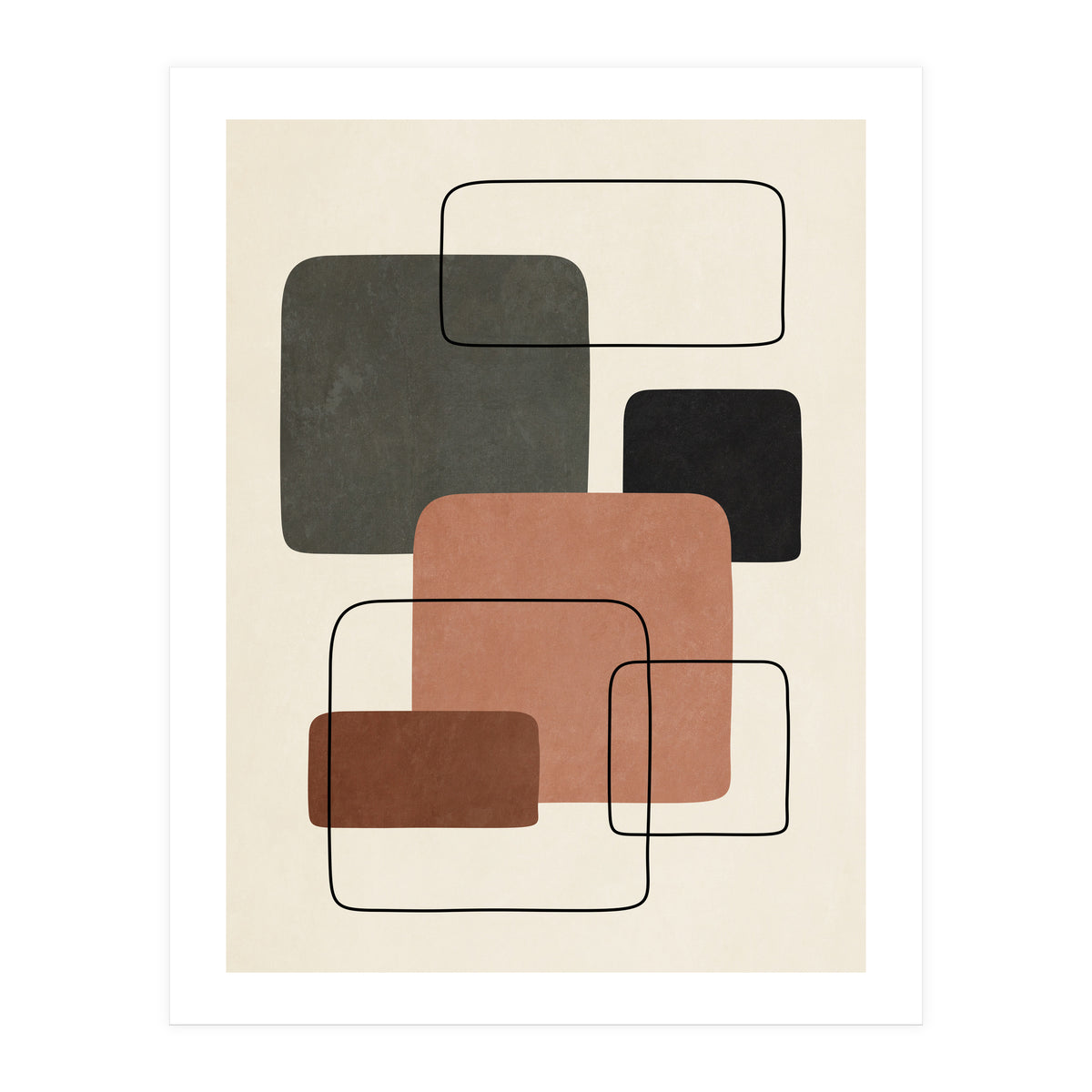 GEOMETRIC SHAPES - TG01 (Print Only)
