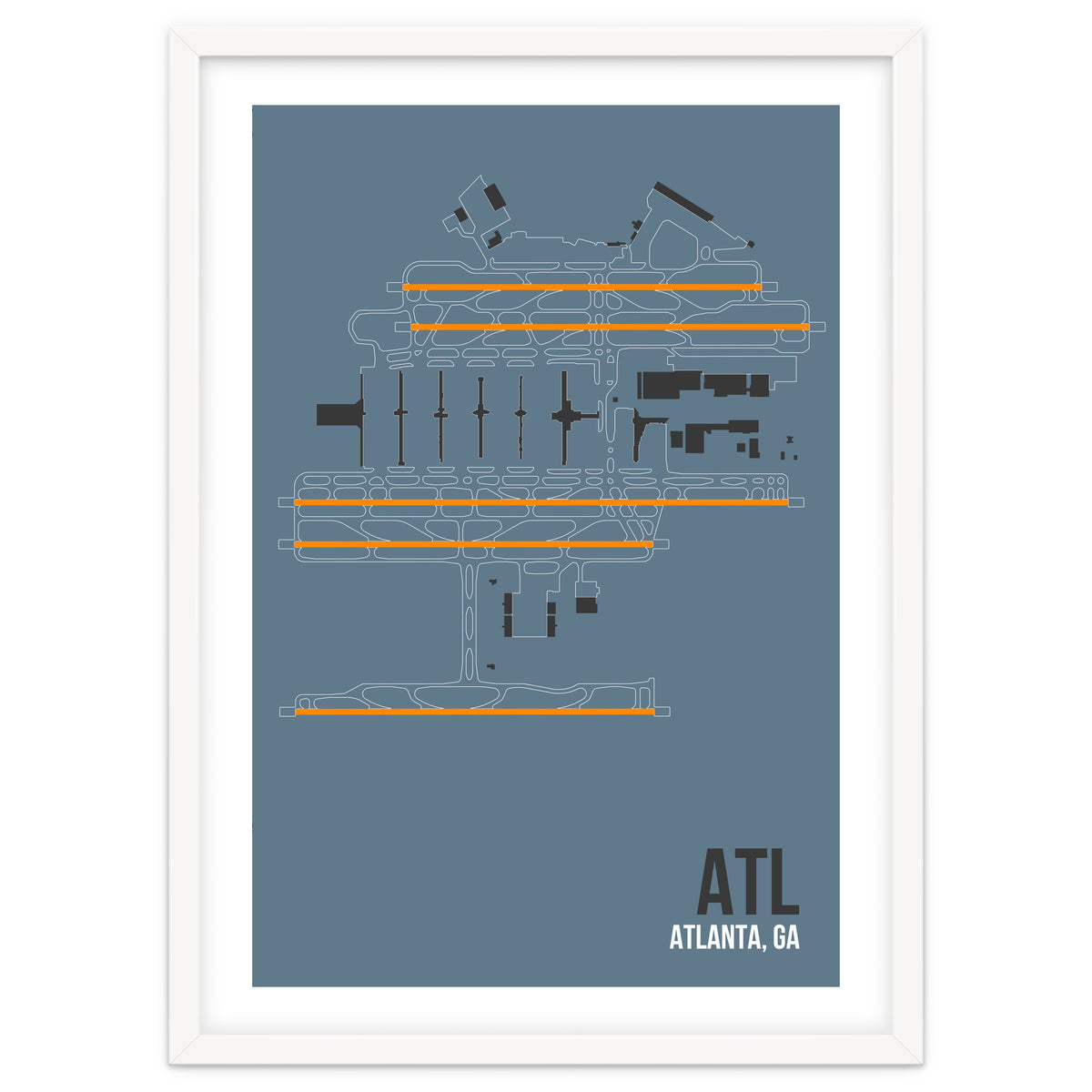 Atlanta Airport Layout