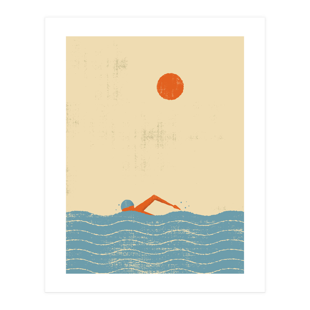 Swimmer (Print Only)