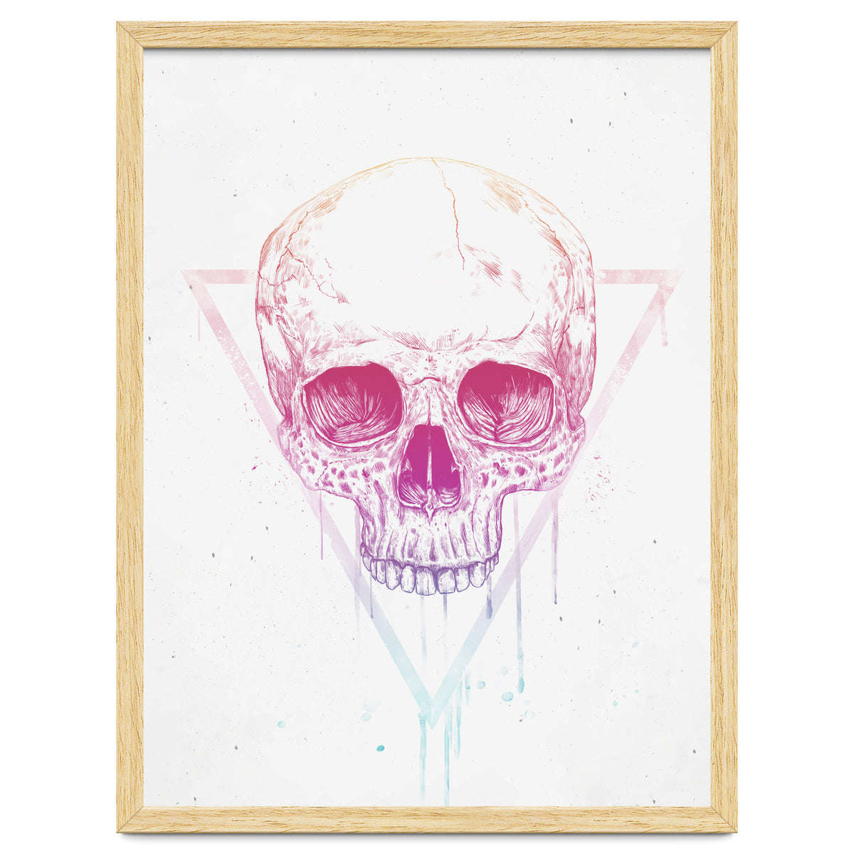 Skull In Triangle