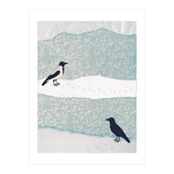 Friends In The Snow (Print Only) thumbnail