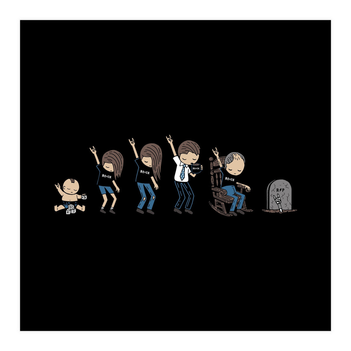 Rock Of Stages (Print Only)