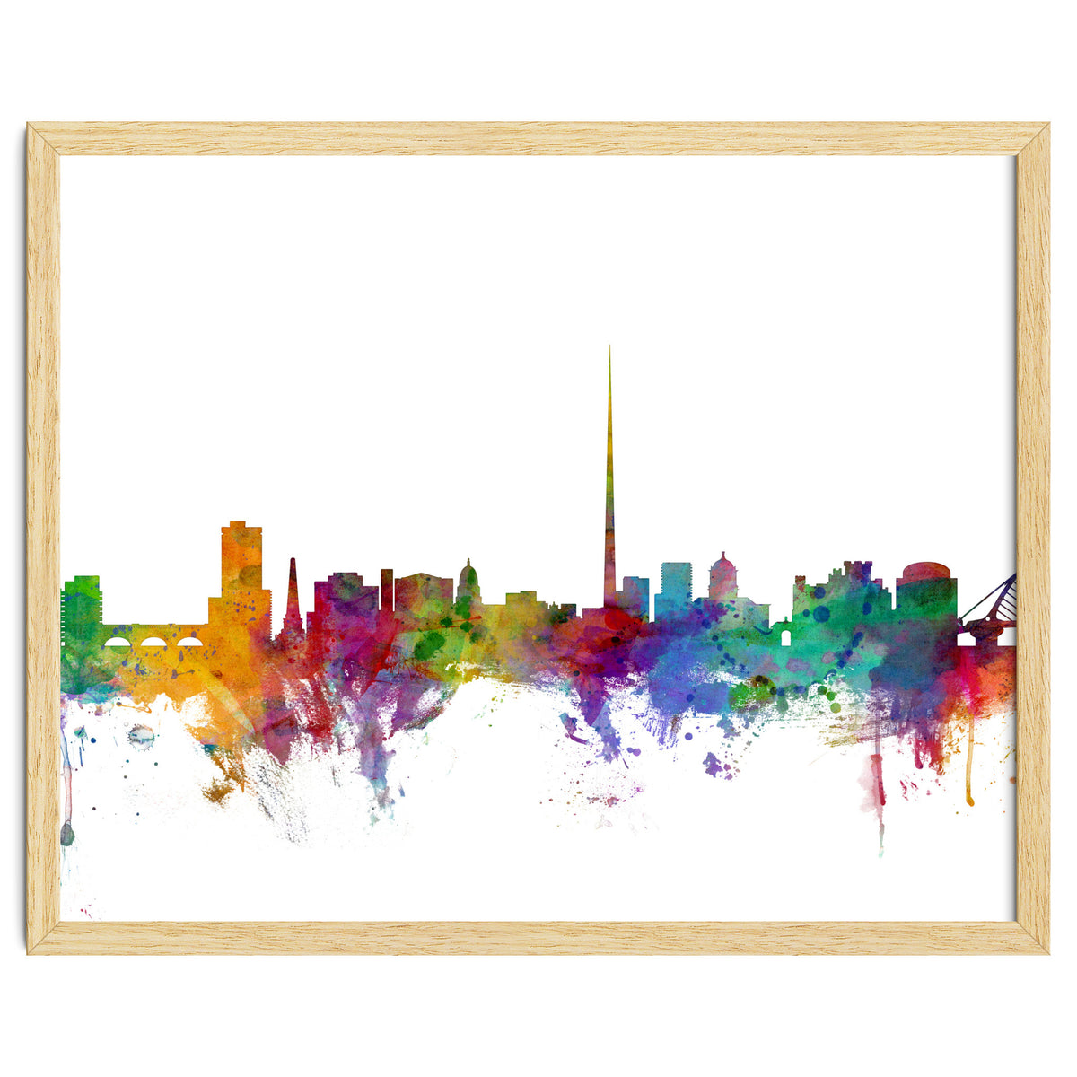 Dublin Ireland Skyline