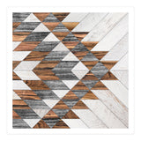 Urban Tribal Pattern No.12 - Aztec - Wood (Print Only) thumbnail