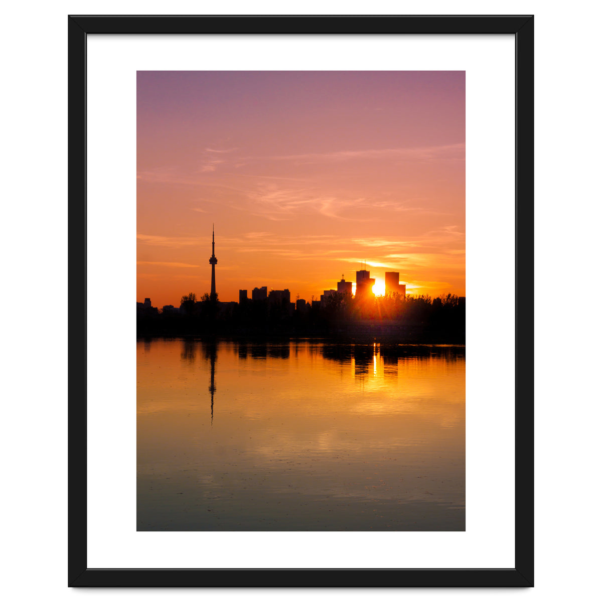 Leslie Street Spit Toronto Canada Sunset