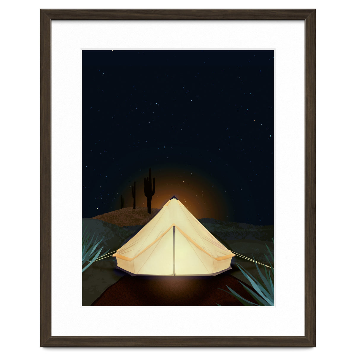Tent at Night