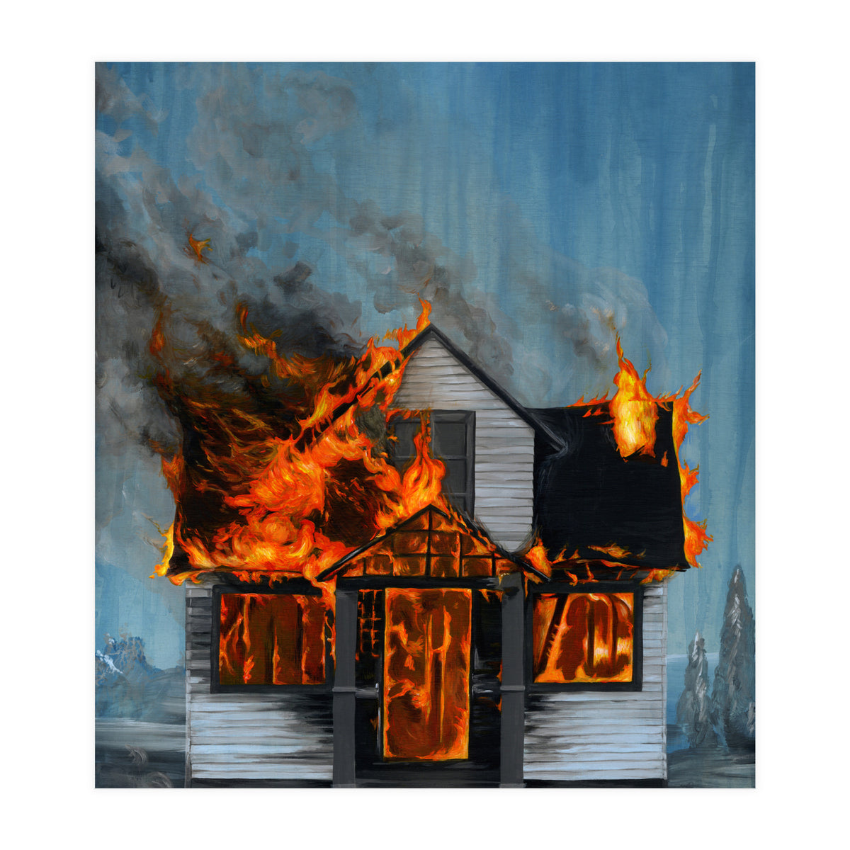 House On Fire (Print Only)