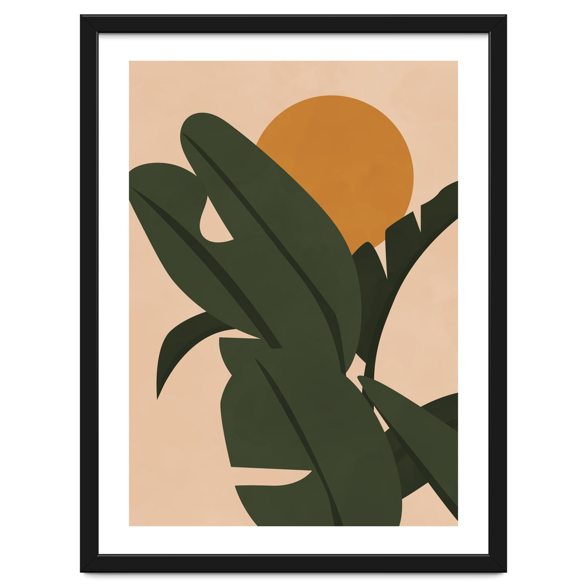 Banana Leaves Boho Style