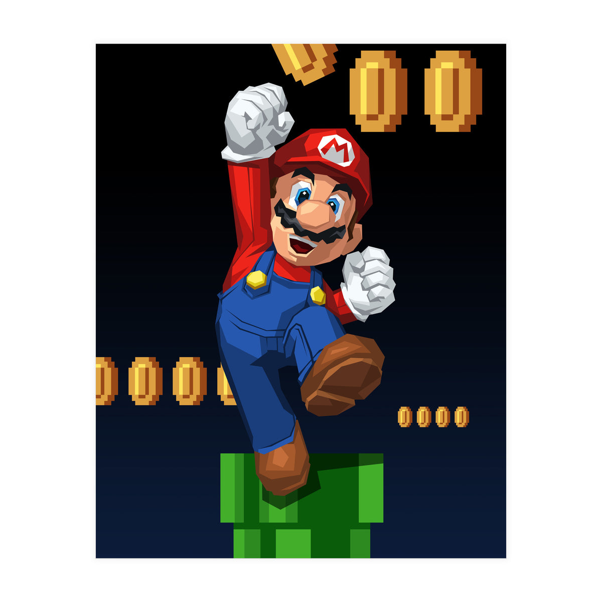 Super Mario (Print Only)