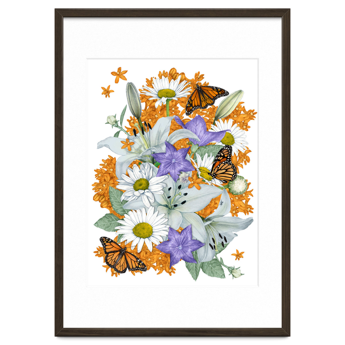 Lillies and Monarchs