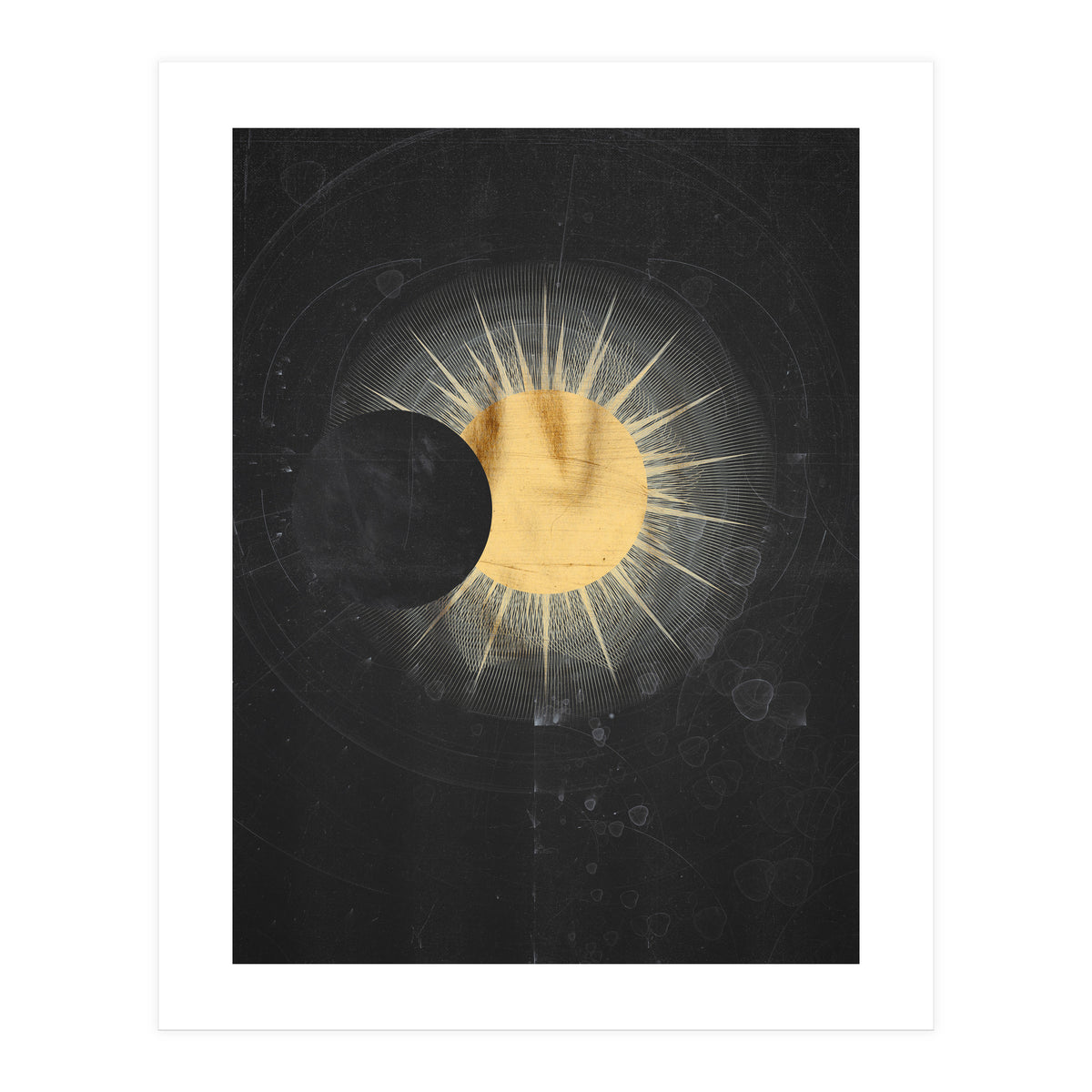 Vintage Cosmos: Solar Eclipse (Print Only)