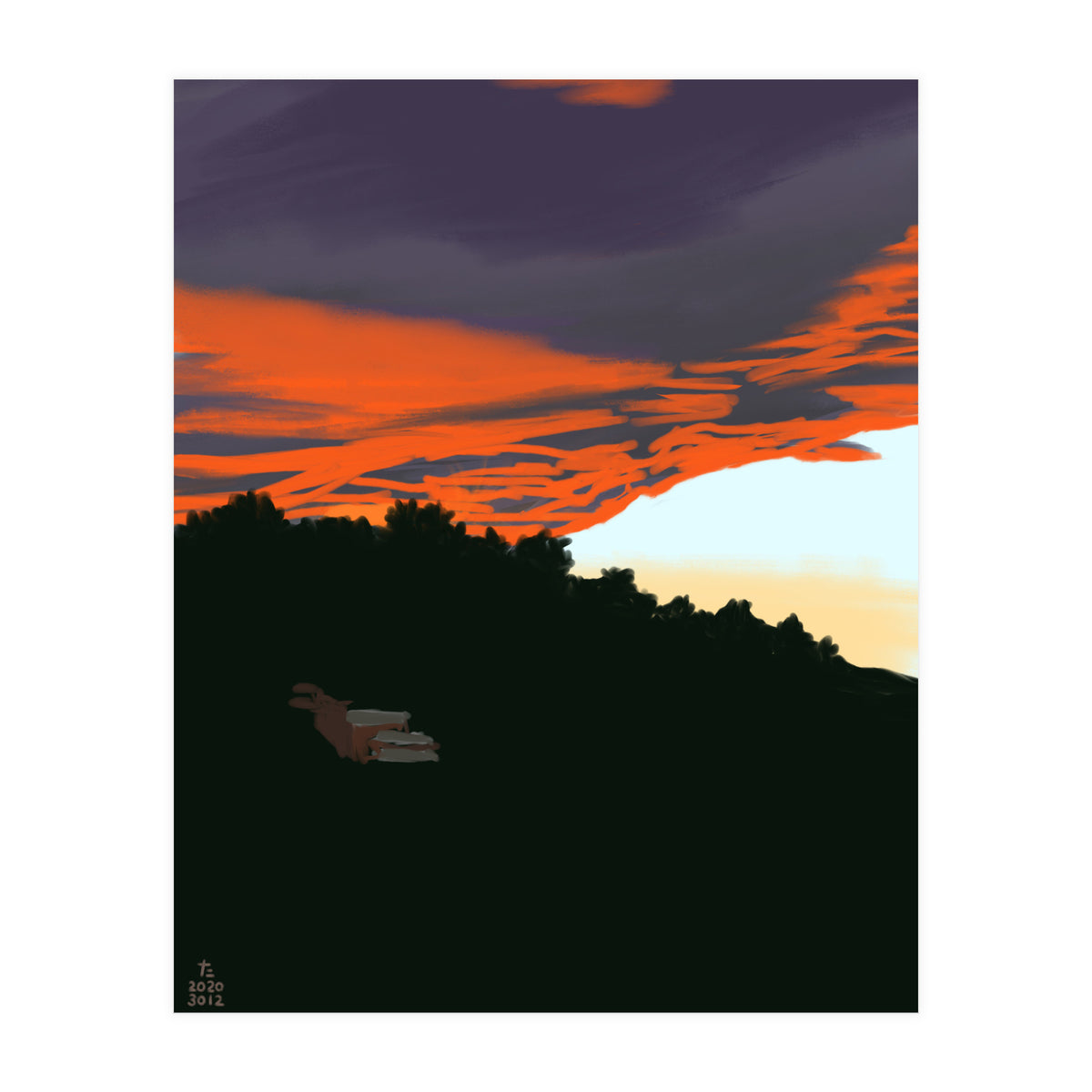 Burnt Sky (Print Only)
