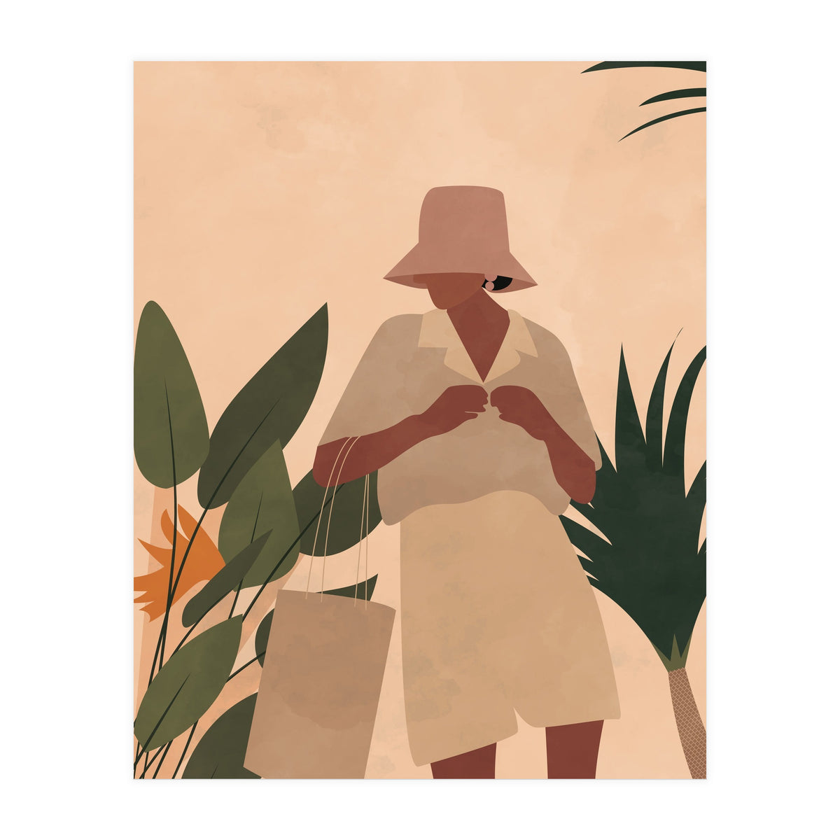 Tropical Woman (Print Only)