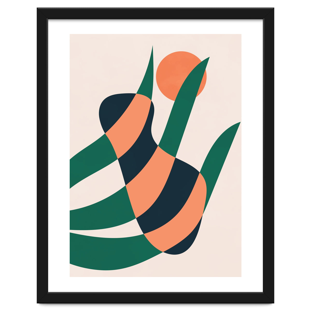 Botanical Plant Geometric Art