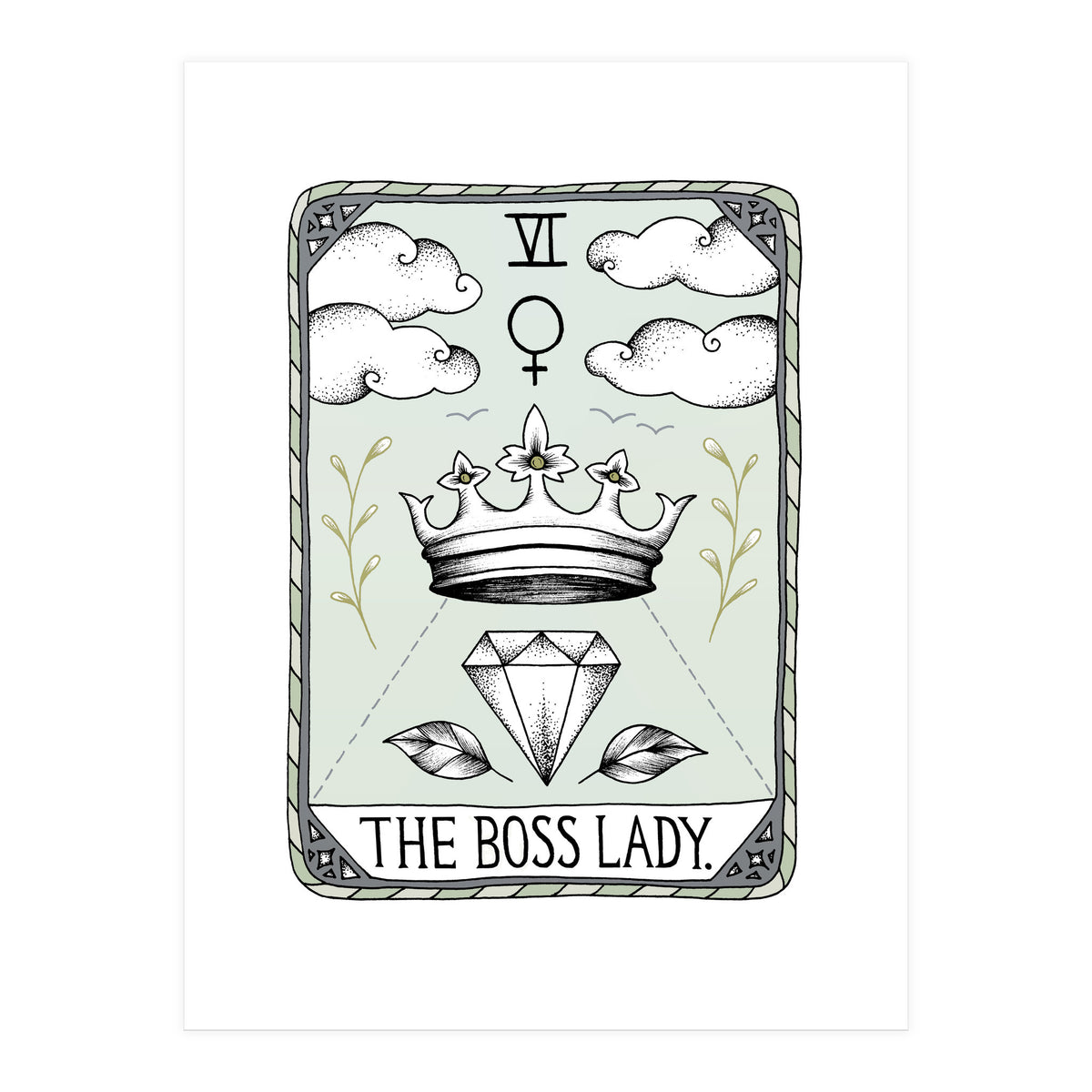 The Boss Lady (Print Only)