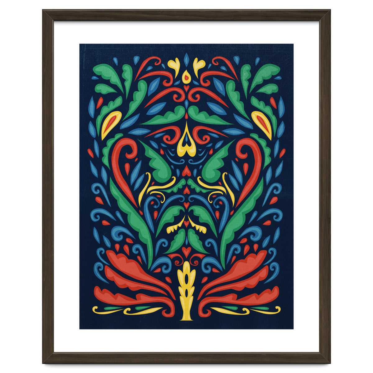 Art Nouveau Folk Art Style