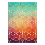 Colorful and golden pattern II (Print Only) thumbnail