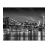BROOKLYN BRIDGE Nightly Impressions | Monochrome (Print Only) thumbnail